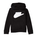 Nike Kids Sueded Fleece Iridescent Logo Pullover Hoodie (Toddleru002FLittle Kids)