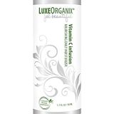LuxeOrganix Vitamin C Moisturizer for Face: Organic Anti Aging Skin Tightening Cream for Face and Neck. Facial Moisturizer for Women Helps Reduce Appearance of Wrinkles, Brown Spots and Dark S