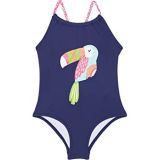 Hatley Kids Tropical Birds Swimsuit (Toddleru002FLittle Kidsu002FBig Kids)