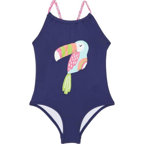 해틀리 Hatley Kids Tropical Birds Swimsuit (Toddleru002FLittle Kidsu002FBig Kids)