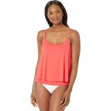 MICHAEL Michael Kors Iconic Solids Double Layer Tankini Top