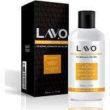 Glycolic Acid Toner 10% by LAVO - Facial Astringent for Oily, Problem, & Acne Prone Skin - Face Wrinkles and Fine Lines - Contains Lactic Acid & Vitamin C - Use with Pads - for Men