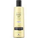 Neutrogena Fragrance-Free Lightweight Body Oil for Dry Skin, Sheer Moisturizer in Light Sesame Formula, 8.5 fl. oz