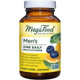 MegaFood Mens One Daily - Mens Multivitamins with B Complex Vitamins and Zinc - Gluten-Free and Made without Dairy or Soy - 90 Tabs