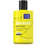 Clean & Clear Brightening Lemon Juice Facial Toner with Vitamin C and Lemon Extract to Gently Expel Impurities and Tone Skin, Alcohol-Free Oil-Free Cleansing Vitamin C Astringent F