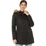 Levis Coated Cotton Parka with Sherpa and Faux Fur Hood