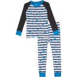 Hatley Kids Starry Night Organic Cotton Raglan PJ Set (Toddleru002FLittle Kidsu002FBig Kids)