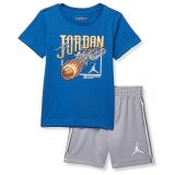 Jordan Kids Air Court Mesh Shorts Set (Toddler)