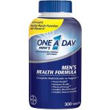 One A Day Mens Health Formula, 1Pack (300 Tablets Each)