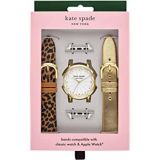 Kate Spade New York 38 mm Metro Watch and Apple Strap Gift Set - KSS0149SET