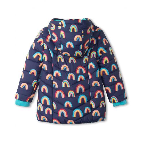 해틀리 Hatley Kids Vivid Rainbows Puffer Jacket (Toddleru002FLittle Kidsu002FBig Kids)