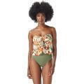 Vince Camuto Seychelles Floral Tie Front Babydoll Tankini