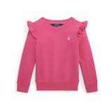 Polo Ralph Lauren Kids Ruffled Terry Sweatshirt (Little Kid/Big Kid)