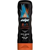 Edge 2-In-1 Moisturizing Shave Cream for Men, 6 Ounce, 3 Count