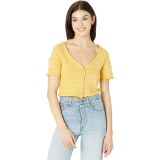 Roxy Uncomplicated Mind Button Up Top