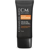 Chamuel Anti Aging Daily Aftershave for Men - All Natural Mens Face Cream and Moisturizer with SPF, Argan, Shea & Aloe Facial Fuel for Sensitive, Dry, Oily or Combo Skin, 2.6 oz