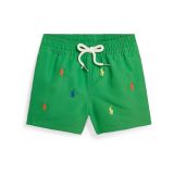 Polo Ralph Lauren Kids Traveler Embroidered Swim Trunks (Infant)
