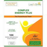 Live To Shine Energy Be Patch - Natural Ingredients for Energy, Alertness and Wellbeing - USA Made