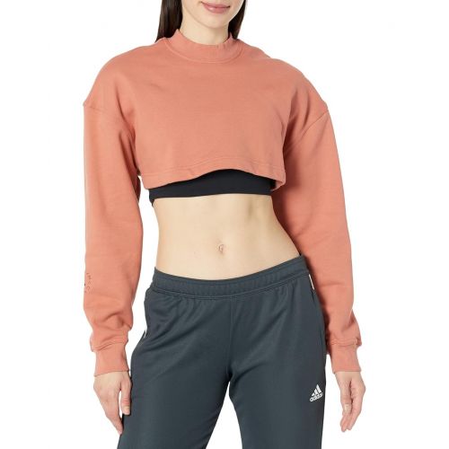 아디다스 Womens adidas by Stella McCartney TrueCasuals Cropped Sportswear Sweatshirt HT1111