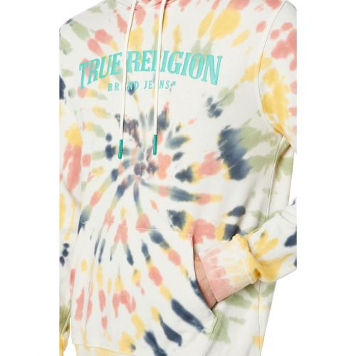 트루릴리젼 True Religion Tie-Dye Logo Pullover Hoodie