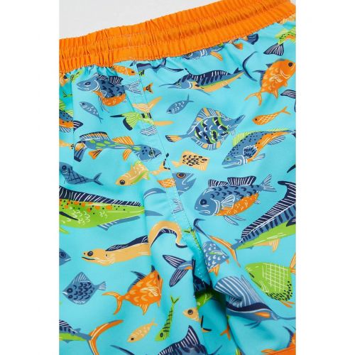 해틀리 Hatley Kids Ocean Life Swim Shorts (Toddleru002FLittle Kidsu002FBig Kids)