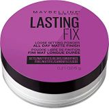 Maybelline New York Maybelline Facestudio Lasting Fix Setting + Perfecting Loose Powder Makeup, All Day Matte Wear, Minimizes Shine, Sets Foundation Makeup, Translucent, 0.21 oz.