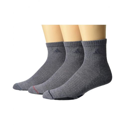 아디다스 Adidas Cushioned II Color Quarter Socks 3-Pack