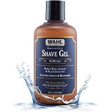 WAHL Shave Gel for a Clean, Close, Comfortable Shave. Easy to See Edging with the Clear Gel, Easily Clean the Razor and Soften Beard and Skin. Reduce Knicks, Scrapes & Razor Irrita