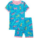 Hatley Kids Jungle Cats Organic Cotton Short Pajama Set (Toddleru002FLittle Kidsu002FBig Kids)