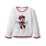 Janie and Jack Minnie Mouse Sweater (Toddler/Little Kids/Big Kids)