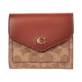 COACH Color-Block Coated Canvas Signature Wyn Small Wallet