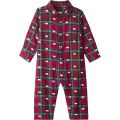 Hatley Kids Holiday Polar Bears Button-Down Romper (Infant)