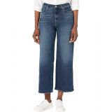 7 For All Mankind Cropped Joggers in Luxe Vintage Blueland