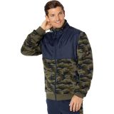 Nautica Quilted Camouflage Sherpa Fleece