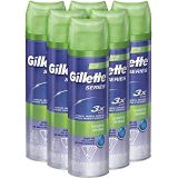 Gillette Series 3X Shave Gel Sensitive (6 Pack)