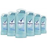 Degree Antiperspirant Deodorant 24 Hour Dry Protection Shower Clean Deodorant for Women 2.6 oz, 6 Count