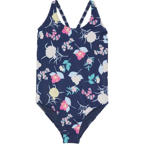 록시 Roxy Kids Flowers Addict One-Piece Swimsuit (Big Kids)