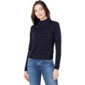 Vince Striped Saddle Sleeve Pullover Top