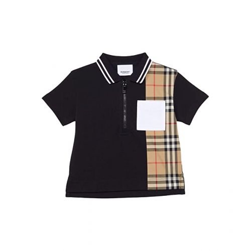 버버리 Burberry Kids Mini Matthew Polo Shirt (Infant/Toddler)