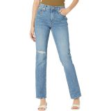 Madewell The Tall Mid-Rise Perfect Vintage Jean in Ainsdale Wash: Knee-Rip Edition