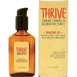 Thrive Natural Care THRIVE Natural Shave Oil for Men, 2 Ounces (60mL)  Replaces Pre-Shave Oils, Shaving Creams, Gels, and Foams  Shaving Oil Made in USA with Organic & Unique Premium Natural Ingredi