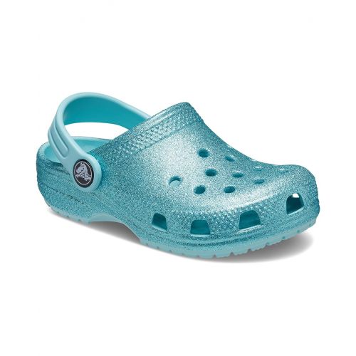 크록스 Crocs Kids Classic Glitter Clog (Toddler)