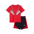 Nike Kids Sport Footwear Graphic T-Shirt and Shorts Two-Piece Set (Toddler)