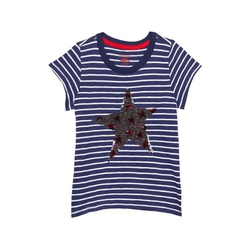 해틀리 Hatley Kids Red Star Flip Sequins Graphic Tee (Toddleru002FLittle Kidsu002FBig Kids)