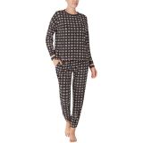 DKNY Long Sleeve Joggers Pajama Set