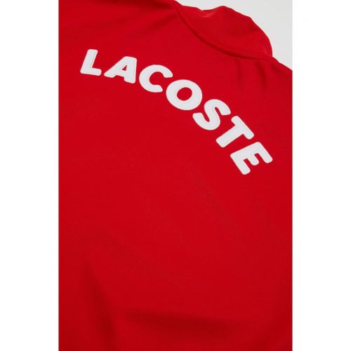 라코스테 Lacoste Kids Heritage Codes Back Graphic Full Zip Sweatshirt (Toddleru002FLittle Kidsu002FBig Kids)