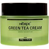 Hebepe Green Tea Matcha Face Moisturizer Cream for Dry Skin with Collagen, Cocoa Butter, Grapefruit, Vitamin C&E, Tangerine Peel Extract, Anti Aging Face Cream Reduce Appearance of