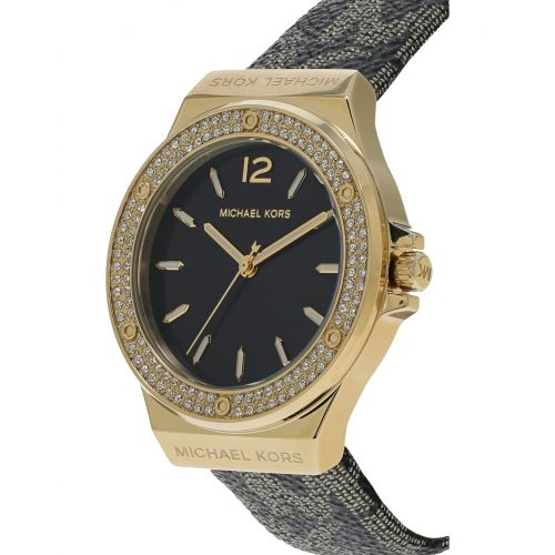 마이클코어스 Michael Kors MK7307 - Lennox Three Hand Logo Leather Watch