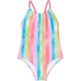 Hatley Kids Rainbow Stripes Swimsuit (Toddleru002FLittle Kidsu002FBig Kids)