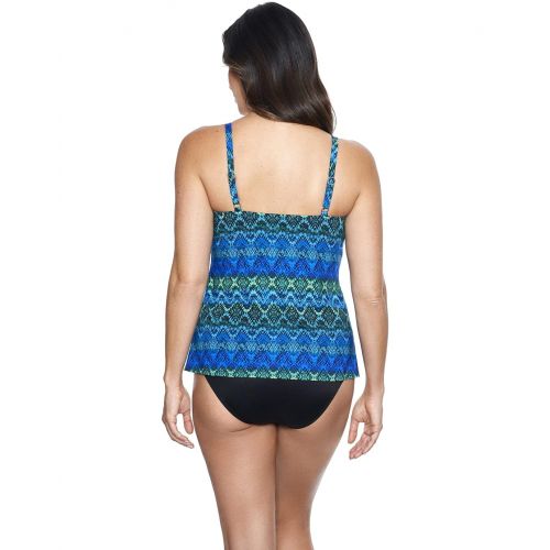  Miraclesuit Ocean Ombre Love Knot Tankini Top